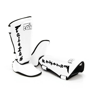 Espinilleras Fair tax de cuero genuino para entrenamiento de Kick Boxing, personalizadas, profesionales, RTS, precio mayorista, último diseño - Product Image 2