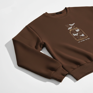 Sweat-shirt d'hiver pour femme de haute qualité en coton/fibre de bambou, respirant, séchage rapide, coupe-vent, imprimé sur le devant, design personnalisable, OEM - Product Image 5