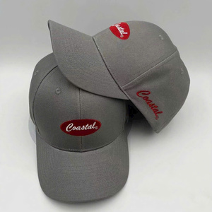 Haute qualité hommes deux tons Sport casquette plaine Golf chapeau plaine 5 panneau plat bord casquette chapeaux non structurés pour hommes casquette de Baseball - Product Image 1