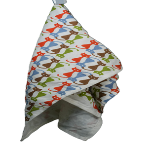 Serviette de cuisine en coton biologique, couleur unie, hypoallergénique, avec logo personnalisé, haute absorption, séchage rapide, tissage écologique - Product Image 2