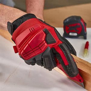 Gants de mécanicien tactiques, design TPR, cuir synthétique, coupe ajustée, gants de travail multi-usages pour mécaniciens - Product Image 2