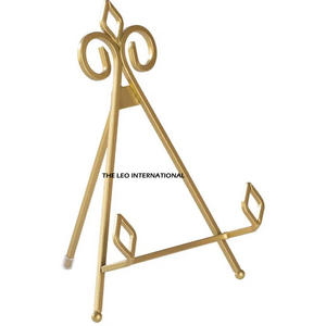 Ensemble de 3 supports à assiettes modernes en fer finition variée pour une présentation élégante des assiettes et des objets décoratifs - Product Image 6