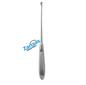 Curettes à os HALLE en acier inoxydable de haute qualité 21 CM Fabricant et exportateur d'instruments chirurgicaux - Product Image 1