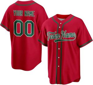 Jersey de béisbol de alto rendimiento 2025-Tejido transpirable, perfecto para deportes de equipo y uso diario Camiseta de béisbol - Product Image 1