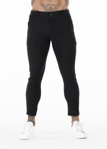 กางเกงขายาวทรงสลิมฟิตสำหรับผู้ชาย น้ำหนักเบา สไตล์ลำลอง ลายเรียบ เอวกลาง เหมาะสำหรับใส่ได้ทั้งแบบเป็นทางการและลำลอง - Product Image 6