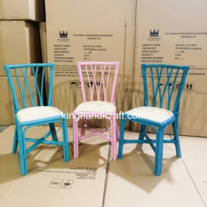 Sillas de Ratán Hechas a Mano para Niños, con Diseño de Pavo Real, para Alquiler en Eventos, Fiestas de Cumpleaños, Bodas, Fotografía, Proveedor Mayorista de Muebles - Product Image 1