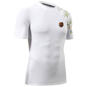 Camiseta Deportiva Transpirable y Duradera de Manga Corta, Ajustada, para Entrenamiento de MMA, Gimnasio, Secado Rápido y Ligera - Product Image 3