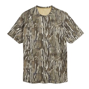เสื้อยืดลายพรางพิมพ์ลายดิจิตอลแบบสั่งทำขายส่งสำหรับผู้ชาย แขนสั้น เสื้อยืดลายพรางสำหรับล่าสัตว์ - Product Image 3