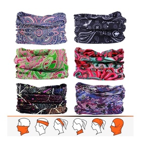 Headwear Bandana Neck Gaiter Head Wrap Headband Scarf Anti Wind Neck Warmer Face Safety Cover Head Band - Product Image 2