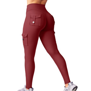 Leggings Deportivos de Yoga para Mujer, Servicio OEM, Transpirables, Ultrafinos, Ligeros, Grosor Estándar, Leggings de Gimnasio, Logotipo Personalizado - Product Image 6