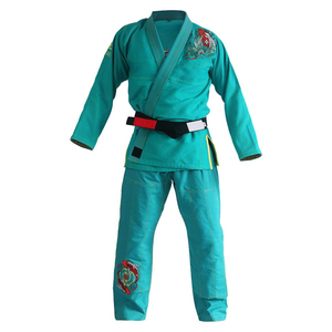 Uniforme de Artes Marciales con Bordado de Nombre Personalizado, Chaqueta y Pantalones Gi - Product Image 1