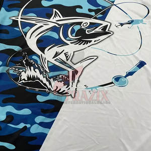 Camisa de Pesca de Secado Rápido, Transpirable, con Protección UV, Ligera, para Pesca al Aire Libre, Manga Larga, Tejido con Control de Humedad - Product Image 5
