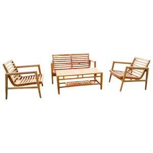 Ensembles de Jardin de Style Moderne, Salons de Jardin Naturels, Mobilier de Jardin Extérieur pour Patio, Prix de Gros - Product Image 4