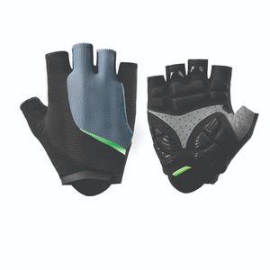 Guantes de Ciclismo de Invierno Unisex, Diseño Personalizado, Medios Dedos, Cierre de Gancho y Bucle, Antideslizantes, Ligeros, Transpirables, Soporte para Muñeca - Product Image 1