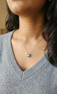 Cute <b>Cat</b> Face Pendant <b>Necklace</b> Gold Plated Crystal Rhinestone Bezel Setting Everyday Wear Unisex Jewelry - Product Image 3