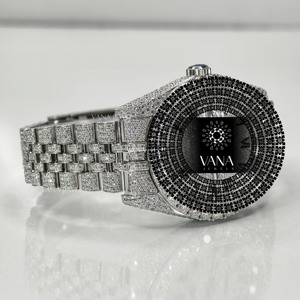 Custom VVS Moissanite <b>Iced</b> <b>Out</b> <b>Watch</b> Stainless Steel Automatic Mechanical Movement Hip Hop Men Luxury Diamond <b>Watch</b> - Product Image 2