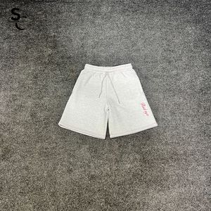 Pantalones Cortos Deportivos Unisex de Poliéster/Algodón Satinado, Color Sólido, Personalizables, de Cintura Alta, Estilo Urbano, Ideales para el Verano, Precio de Fábrica - Product Image 1