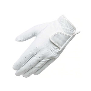 Gants de golf en cuir Cabretta personnalisés avec logo en peau de mouton, doux et confortables pour hommes, avec emballage personnalisé - Product Image 2