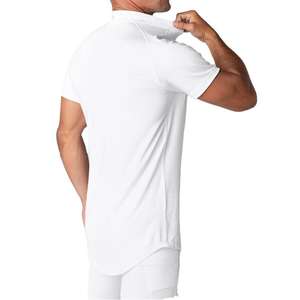 Fournisseur en gros de t-shirts pour hommes et femmes, modèles surdimensionnés, graphiques, en coton épais, unis et personnalisés - Product Image 2