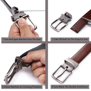 Cinturones de Cuero Personalizados al por Mayor para Hombre, Marca Privada de Moda, Estilo OEM - Product Image 6