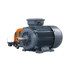 Moteur électrique à induction triphasé à montage sur bride de 45 kW, 60 CV, 1440 tr/min, 4 pôles pour machine à broyer et ventilateur - Product Image 1