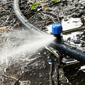Goutteur sur piquet pour système d'irrigation goutte à goutte, micro-asperseur micro-turbine réglable - Product Image 5