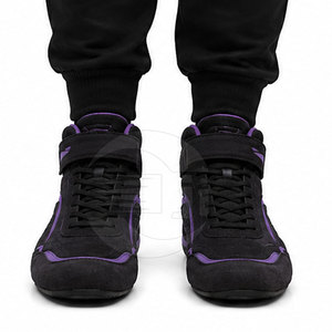 รองเท้าแข่งรถกันไฟ คุณภาพสูง วัสดุนุ่ม สวมใส่สบายและทนทาน - Product Image 2