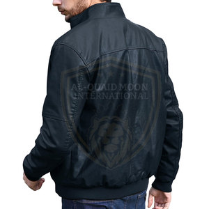 Chaqueta de Cuero de Moda Más Vendida, Chaqueta de Cuero de Nueva Llegada, Chaqueta de Cuero Informal - Product Image 4