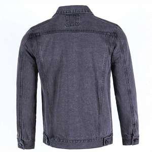 2026 New Arrival Wholesale <b>Denim</b> <b>Jacket</b> Mens Slim Fit Style Teens Boys <b>Denim</b> Jeans <b>Jackets</b> and Coats - Product Image 2