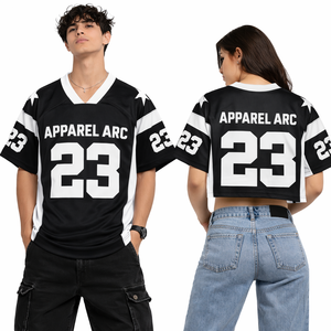 Camiseta Deportiva Unisex Extra Grande 23 Negra y Blanca, Transpirable, de Malla, Sublimada, Estilo Urbano, Marca Privada, Venta al Por Mayor - Product Image 1