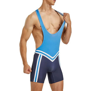 ชุดนักมวยปล้ำไซส์ใหญ่ขายดี ราคาโรงงาน คุณภาพดีที่สุด ดีไซน์ใหม่ล่าสุด ชุดนักมวยปล้ำสำหรับขายออนไลน์ - Product Image 3