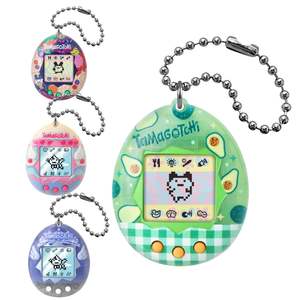 Bandai Original <span class=keywords><strong>Tamagotchi</strong></span> Mascota Virtual Clásica Juguete Digital Mini de Plástico para Niños Coleccionistas Avocado <span class=keywords><strong>Mix</strong></span> Tama Sewing Angel Tiara - Product Image 1
