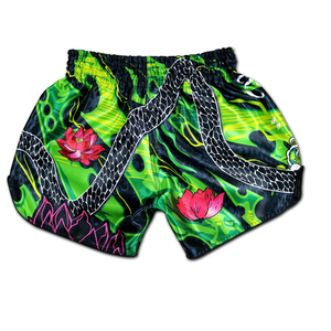 Shorts de Muay Thai Actifs, Légers et Respirants, Vêtements d'Entraînement MMA, Boxe, Kickboxing, Option de Taille Personnalisée - Product Image 3