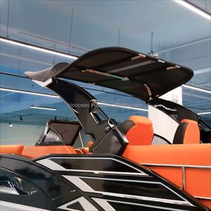 Fabricante de Embarcaciones de Recreo de 23 pies, OEM/ODM, Bote Pontón de Aluminio con Energía Solar y Motor, Calidad Premium - Product Image 4