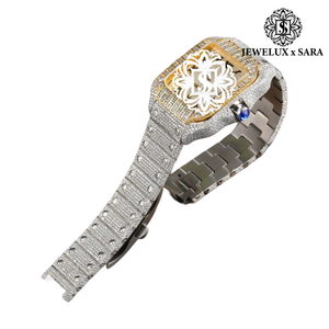 Montre de luxe en moissanite VVS de haute qualité, montre automatique de style hip-hop avec réserve de marche disponible, prix usine - Product Image 5