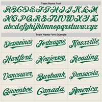 Maillot de baseball rayé personnalisé vert à fines rayures, col en V, manches courtes, 100 % polyester respirant, unisexe, pour adulte, avec nom d'équipe