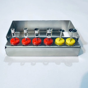 Dental Implant Trephine Drills Kit with <b>Saw</b> Disks 7mm & 10mm Latch Type Surgical <b>Bone</b> Cutting Set CE Certified Dental Surgical - Product Image 4
