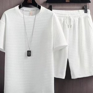 Ropa Deportiva Personalizada para Hombre, Conjunto de Camiseta y Pantalones Cortos, Transpirable, para Entrenamiento y Fitness - Product Image 3
