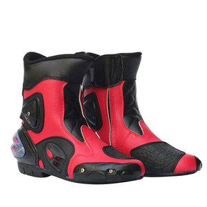 Zapatos de moto duraderos para hombre, calzado de conducción con suela resistente, ajuste cómodo para viajes de larga distancia en motocicleta - Product Image 1