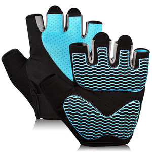 Guantes de Ciclismo Baratos al por Mayor de Fábrica, Guantes Deportivos Transpirables Antideslizantes de Medio Dedo para Fitness, Guantes de Ciclismo con Almohadilla de Gel para Levantamiento de Pesas - Product Image 6