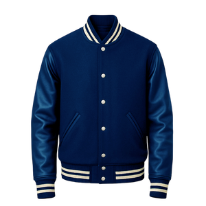 Veste universitaire en laine et polaire de haute qualité, logo personnalisé, veste de baseball unisexe pour hommes et femmes, fournisseur en gros - Product Image 5