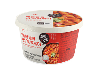 [AM] Yori Gungri Spicy <b>Sweet</b> <b>Flower</b> Tteokbokki Instant Korean Rice Cake Cup Ricecake Snack Wholesale Supply - Product Image 1