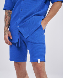 Conjunto de 2 Piezas de Verano para Hombre, Camiseta de Manga Corta con Pantalones Cortos a Juego, Ropa Casual, Conjunto con Logotipo Personalizado - Product Image 2