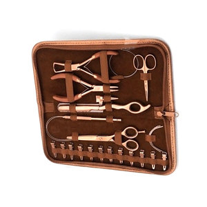Salon Professional Hair Extension Tool Kit With Pliers <b>Hook</b> Needle Loop Tool Beads Thread <b>Clips</b> For Micro Ring Hair Extension - Product Image 6