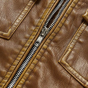 เสื้อกั๊กหนังผู้ชายคุณภาพสูง ขายดี แฟชั่นใหม่ เสื้อกั๊กหนังแท้สำหรับขายออนไลน์ - Product Image 4