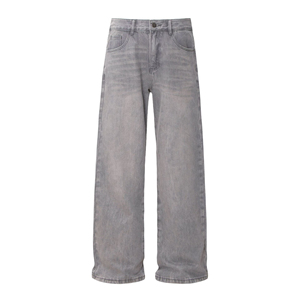 Salopettes en jean pour hommes sur mesure, coupe classique, 100 % coton, respirantes, broderie et impression, qualité supérieure, vente en gros - Product Image 3