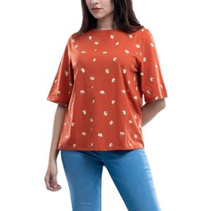 T-shirt décontracté pour femme de haute qualité, streetwear, design graphique, sérigraphie, 100% coton, t-shirt d'été en provenance du Bangladesh - Product Image 5