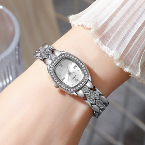 Montres analogiques pour femmes, élégantes et vintage, de luxe, avec boîtier ovale, pour femmes d'affaires - Product Image 5