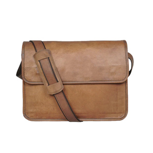 Maletín para Portátil de Cuero Genuino Vintage con Gran Capacidad, Correa para Hombro y Múltiples Bolsillos para Uso Profesional - Product Image 2