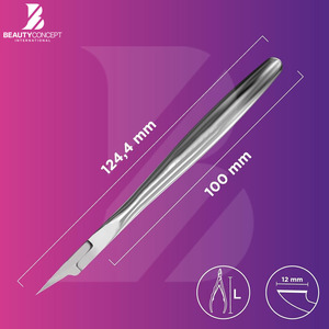 ที่ตัดหนังกำพร้าแบบมืออาชีพ ขนาด 5 มม. ใบมีดคมทำจากสแตนเลส สำหรับดูแลเล็บมือ กำจัดหนังกำพร้าอย่างแม่นยำ - Product Image 6